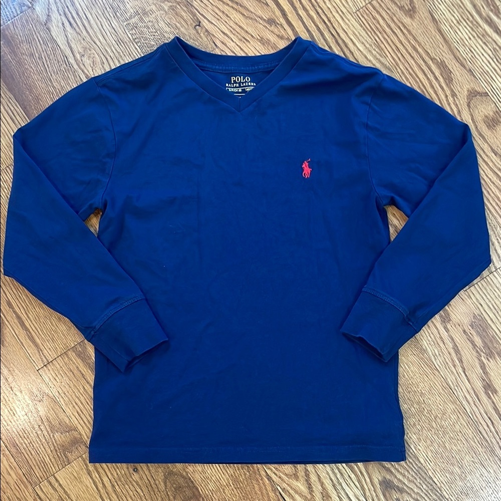 Polo Ralph Lauren Long Sleeve Shirt. Size Small 8. Excellent Condition.